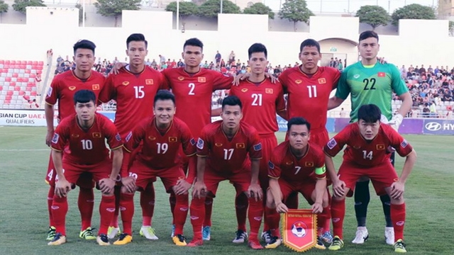 ĐT Việt Nam nằm ở bảng D VCK Asian Cup 2019