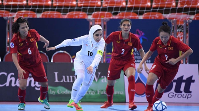Ảnh bài viết Thua đậm ĐKVĐ Iran, ĐT Futsal nữ Việt Nam dừng bước ở bán kết