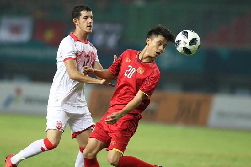 U23 Việt Nam đánh bại U23 Bahrain.