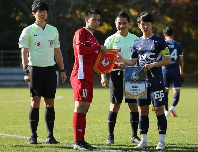 ĐT Việt Nam thua 0-2 trước Seoul E Land .