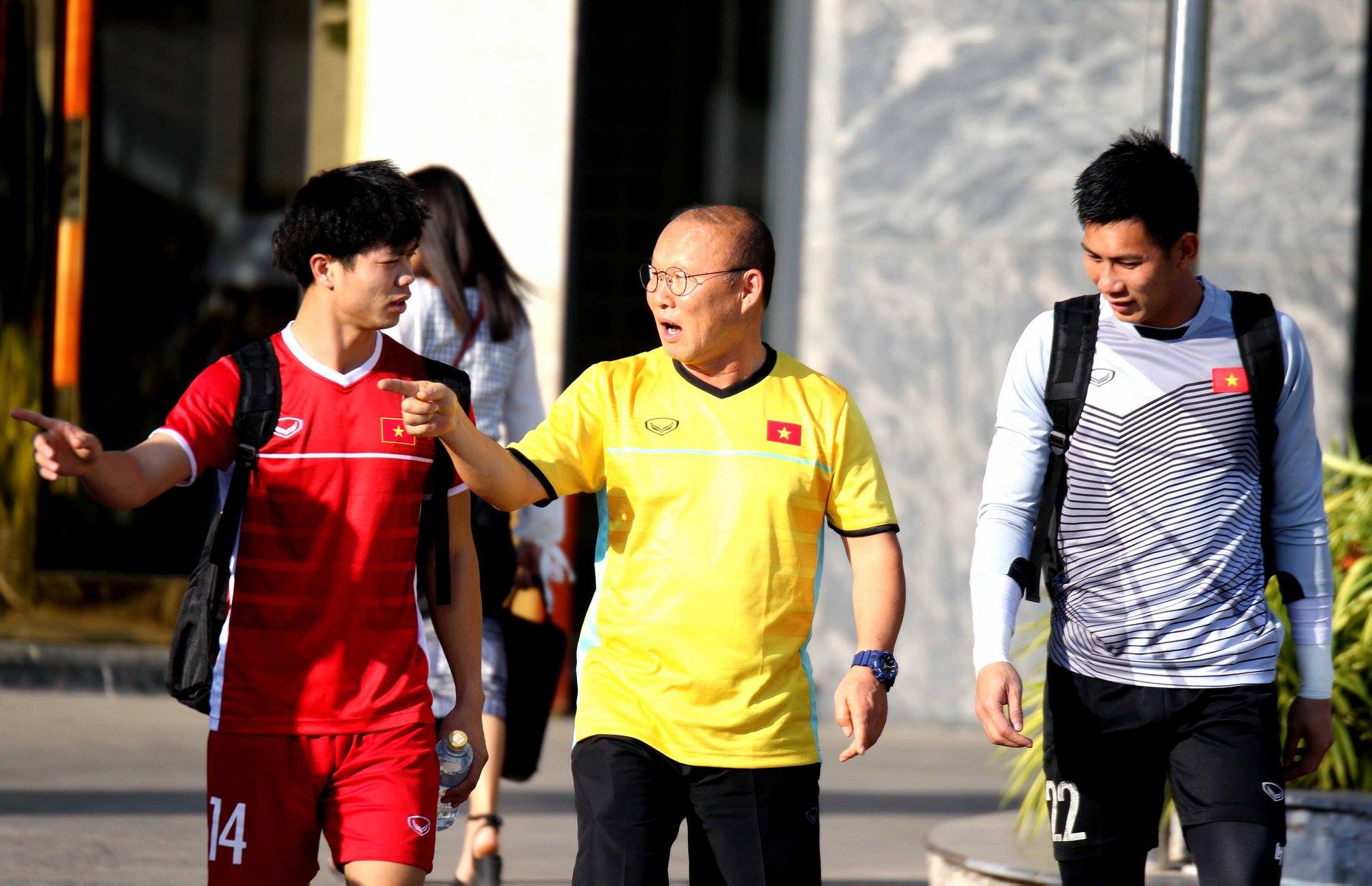 Ảnh bài viết Chùm ảnh: Thầy trò HLV Park Hang-seo miệt mài "luyện công" trước trận ra quân