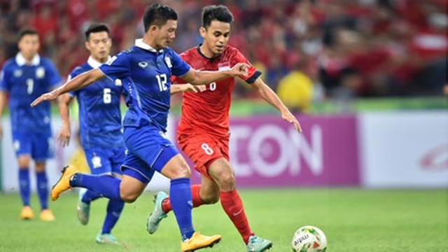 ĐT Thái Lan thắng đậm ĐT Singapore.