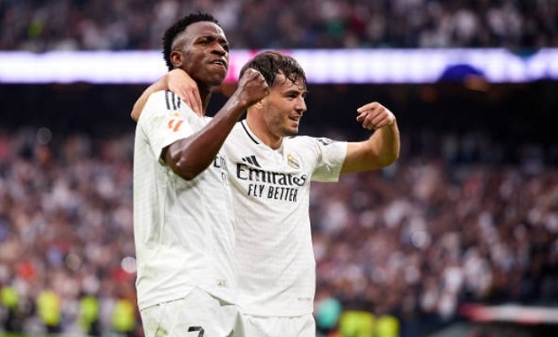 Ảnh bài viết Real Madrid tìm lại phong độ: Đè bẹp Osasuna nhờ cú hat-trick của Vinicius