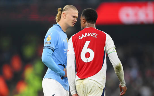 Ảnh bài viết Xấu chơi với Gabriel, Haaland có bị phạt?