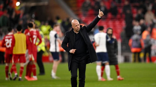 Ảnh bài viết Liverpool thắng tưng bừng 4-0, Arne Slot ca ngợi Anfield tiếp lửa