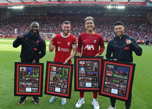 Liverpool cùng lúc chia tay 4 cầu thủ trong mùa hè này.