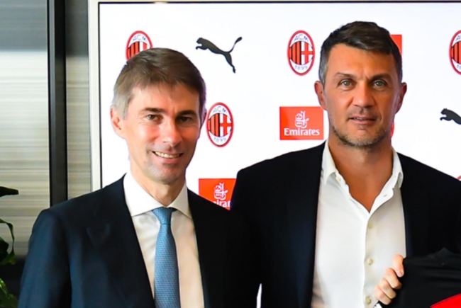 Ricky Massara và Paolo Maldini làm việc rất ăn ý.