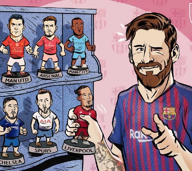 Trung vệ Virgil van Dijk là cái tên mới nhất gia nhập danh sách bại tướng của Messi.
