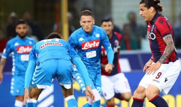 ...trong khi đó Bologna đã chính thức trụ hạng từ vòng 37 sau trận hòa 3-3 trước Lazio.