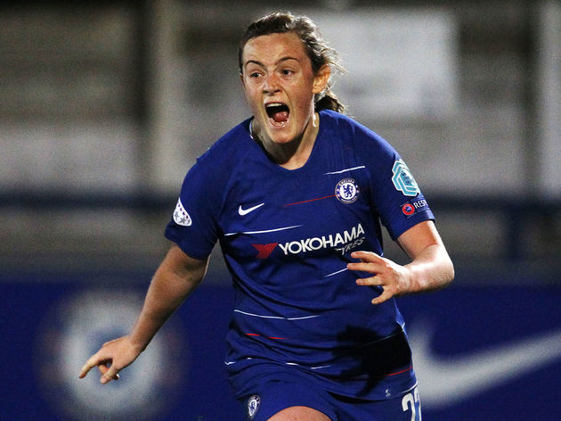 3/ Nước Anh có đến 3 đại diện góp mặt trong top, The Blues đóng góp 12 thành viên: Millie Bright, Fran Kirby, Carly Telford, Karen Carney (Anh), Ji So-yun (Hàn Quốc), Ali Riley (New Zealand), Maria Thorisdottir, Maren Mjelde (Na Uy), Erin Cuthbert (Scotland) ảnh, Hedvig Lindahl, Jonna Andersson, Magdalena Eriksson (Thụy Điển).