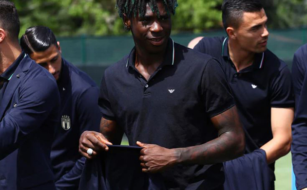 Thăng hoa cùng Juventus, Moise Kean được kỳ vọng sẽ tỏa sáng trong màu áo Azzurrini.