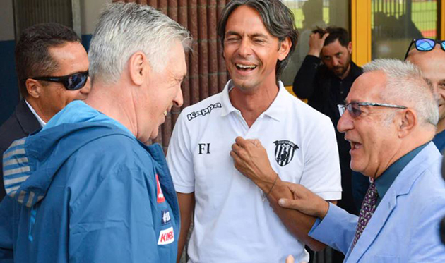 Napoli đã có trận đấu giao hữu đầu tiên trong mùa hè gặp Benevento của HLV Filippo Inzaghi.