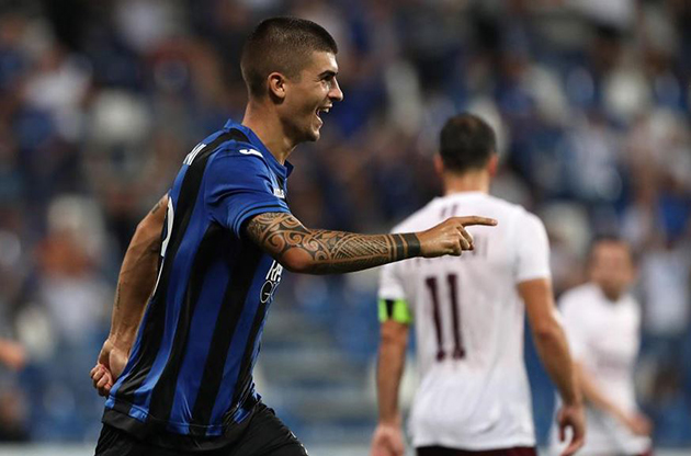 Anh có được 5 bàn thắng ở Serie A và 1 ở Coppa Italia cho đội chủ sân Atleti Azzurri D'Italia.