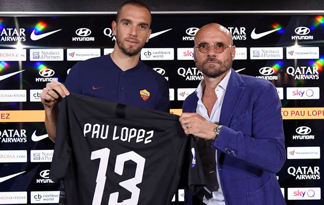 Mancini sẽ trở thành bản hợp đồng thứ 3 của AS Roma trong mùa hè này, sau thủ thành Pau Lopez....