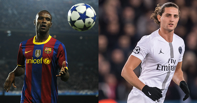 Adrien Rabiot nhận sự chỉ trích rất lớn từ Eric Abidal.