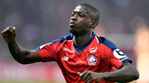 Nicolas Pepe, cái tên được săn đón ở châu Âu hiện nay.