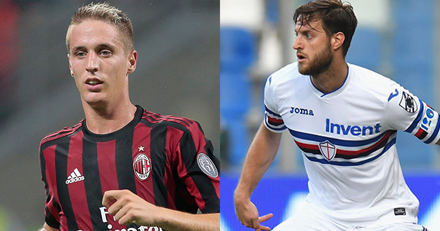 Andrea Conti nhiều khả năng sẽ được AC Milan đem cho Sampdoria mượn để đổi lấy Jacopo Sala.
