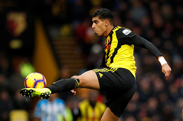 4/ Adam Masina (Watford): Chuyển đến Watford từ Bologna vào năm ngoái, chàng trai 25 tuổi người Ý có 14 lần khoác áo CLB chủ sân Vicarage Road trong mùa giải 2018/2019.