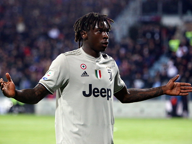 Moise Kean tỏa sáng sớm ở Juventus.