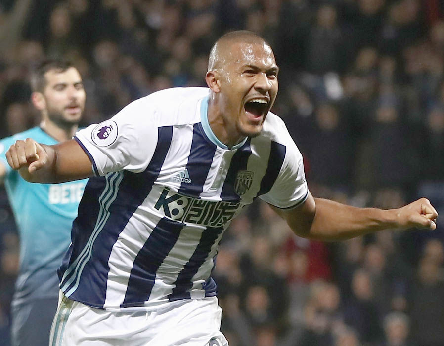 17. Salomon Rondon (West Brom) - 63