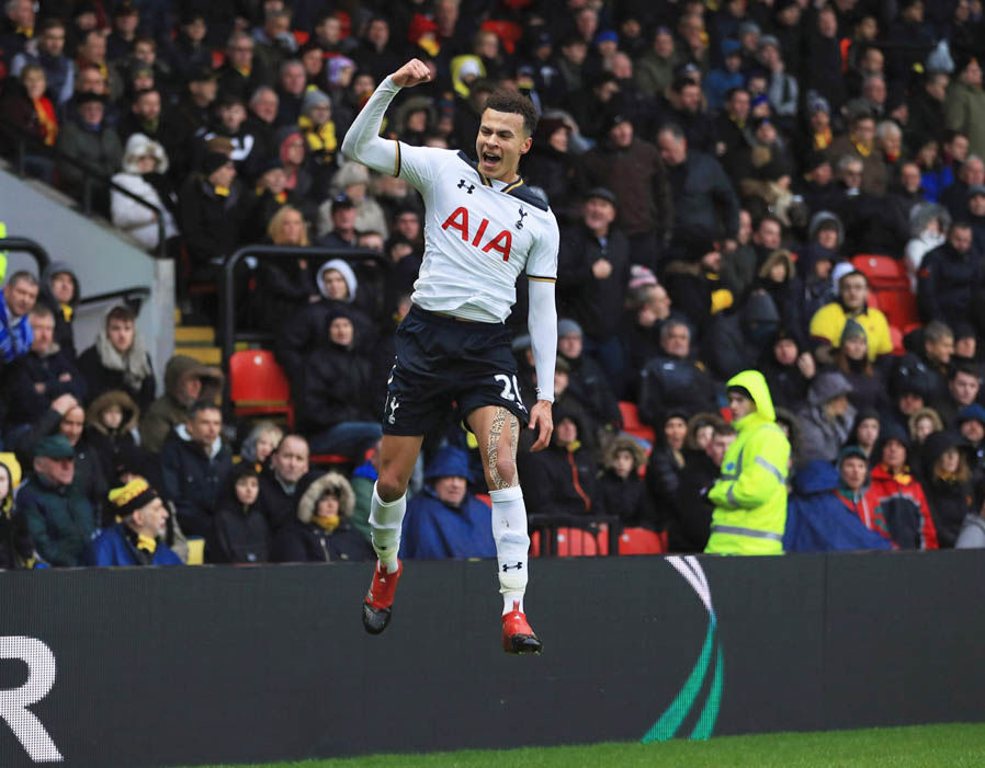 16. Dele Alli (Tottenham) - 64