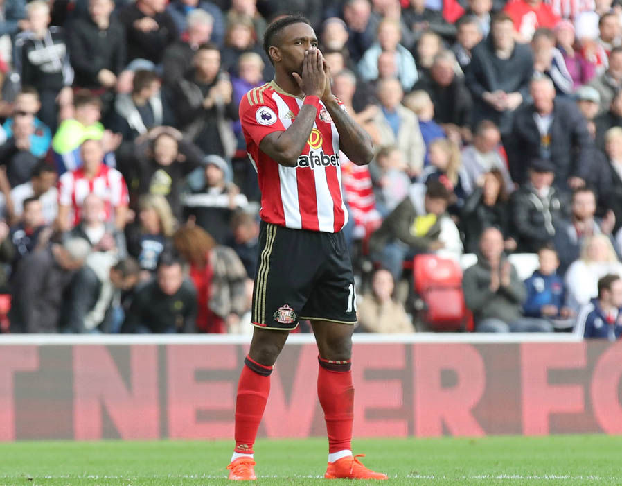 15. Jermain Defoe (Sunderland) - 66