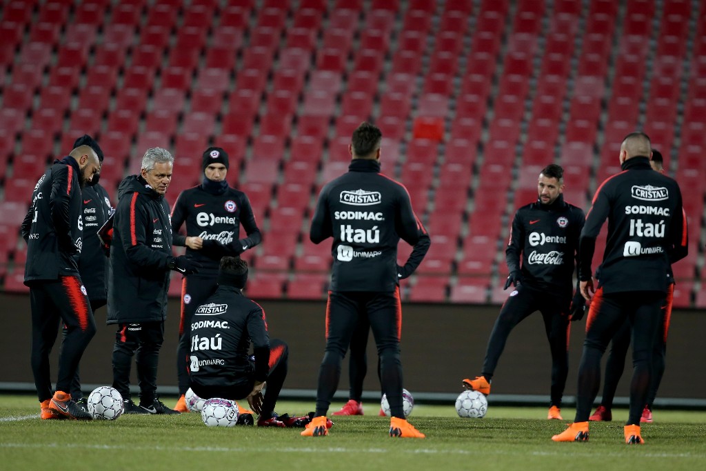 Chile đang chuẩn bị đối đầu với đội tuyển Đan Mạch.