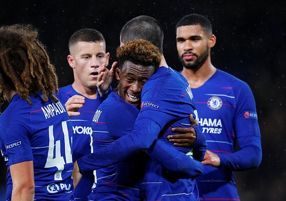 Đây là bàn thắng đầu tiên của cầu thủ sinh năm 2000 cho đội một Chelsea.