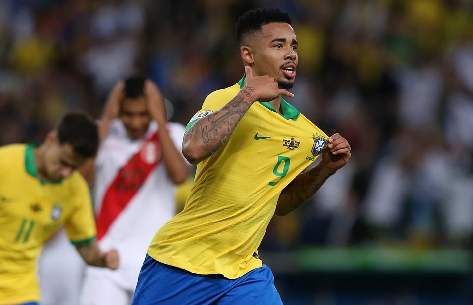 Jesus thể hiện phong độ thăng hoa ở giải đấu Copa America năm nay.