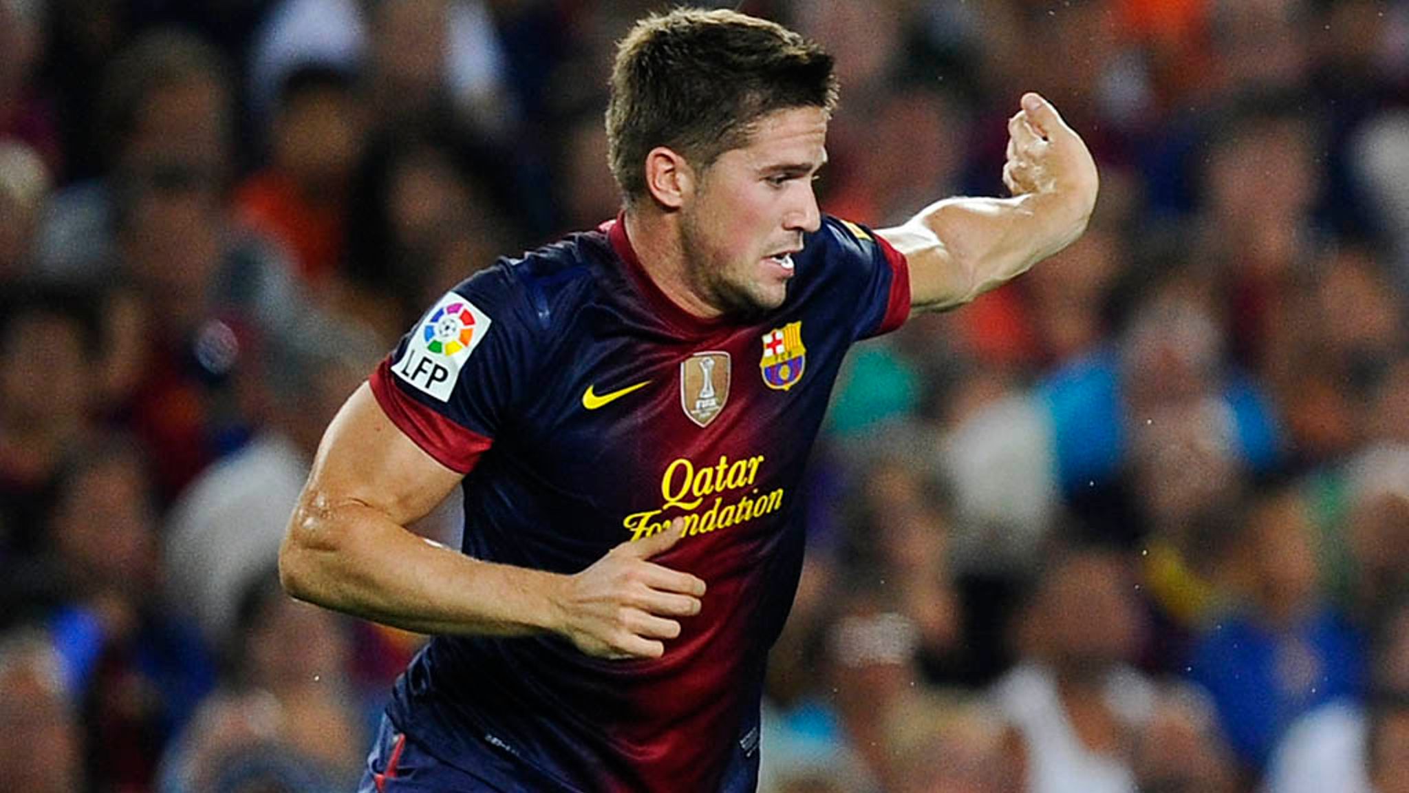 10. Andreu Fontas – Là trụ cột của Barca B và được đôn lên đội một từ mùa bóng 2011/12, tuy nhiên Fontas không thể cạnh tranh được suất thi đấu chính thức. Sau đó anh chuyển sang khoác áo Mallorca (mượn) và Celta Vigo. Hiện Fontas đang chơi ở MLS trong màu áo Sporting Kansas City.