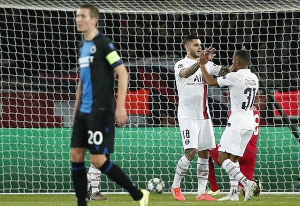 Thống kê cho thấy đây là bàn thắng thứ 8 trong tổng số 10 trận đầu tiên của Icardi ở đấu trường Champions League.