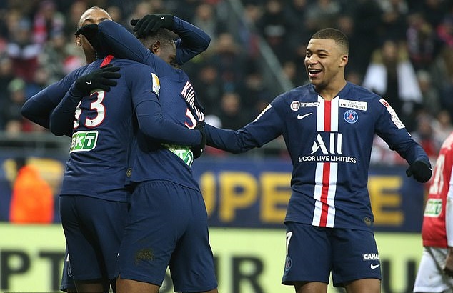 Các nhà ĐKVĐ nước Pháp tỏ ra quá vượt trội so với Reims. Họ có thêm 2 bàn thắng nhờ một tình huống phản lưới nhà của Konan và pha lập công ấn định chiến thắng 3-0 của Kouassi