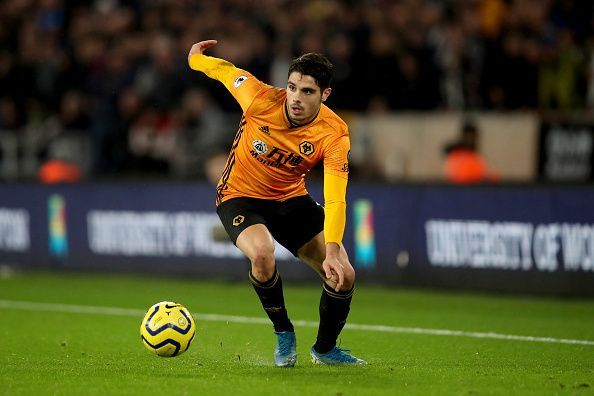 Neto chơi ấn tượng trong màu áo Wolves.