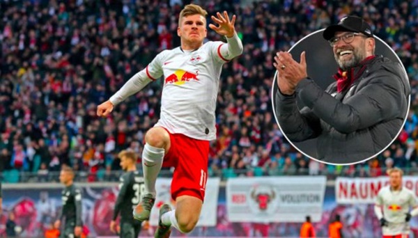Liverpool chiêu mộ Timo Werner.