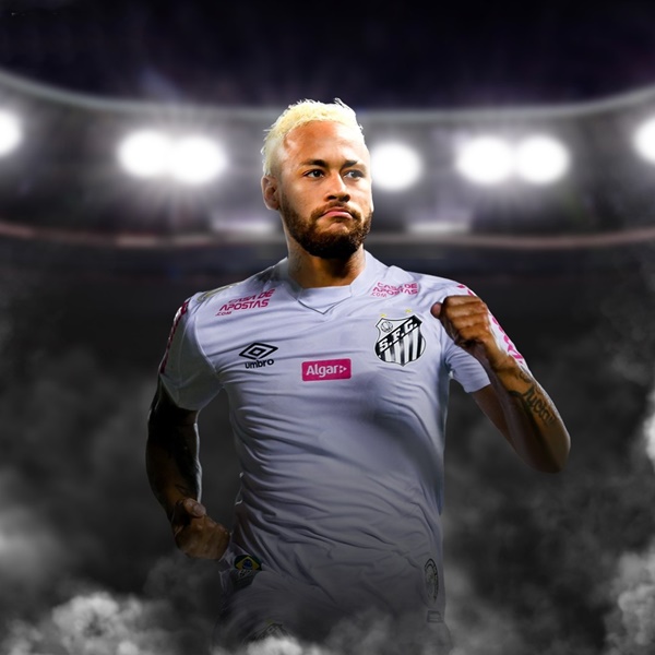 Trước khi chuyển sang châu Âu, Neymar làm nên danh tiếng của mình trong màu áo Santos.