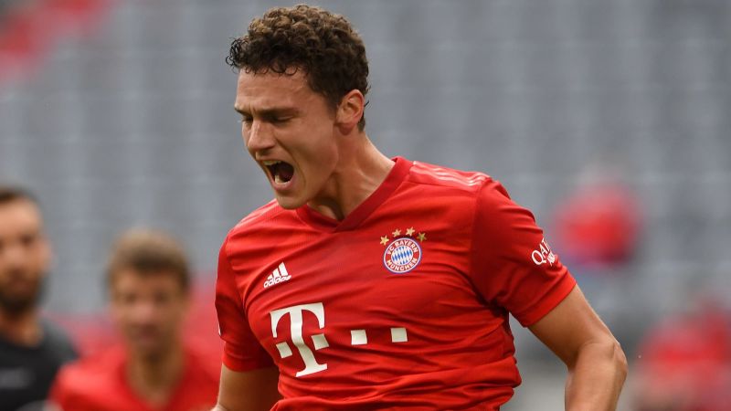 Vị trí hậu vệ phải tiếp tục là một cái tên nữa của Bayern, Benjamin Pavard. Mùa giải năm nay, ngôi sao mang quốc tịch Pháp đang thể hiện phong độ khá ấn tượng và được định giá 45 triệu euro.