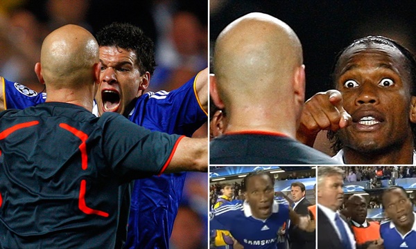 Trận lượt về trên SVĐ Stamford Bridge sau đó đã gây ra rất nhiều tranh cãi. Các cầu thủ Chelsea phản ứng rất quyết liệt trước những quyết định của trọng tài Tom Henning Ovrebo.