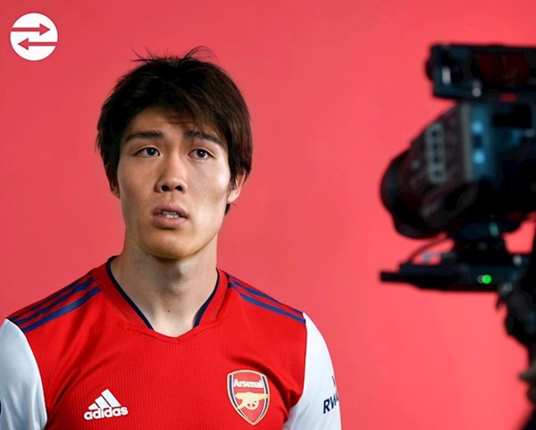 Takehiro Tomiyasu là tân binh của Pháo thủ.