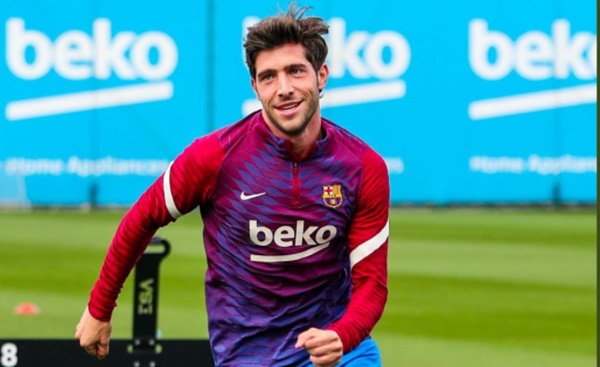 Cùng với đó, Sergi Roberto cũng đã bình phục và đang tập luyện hồi phục.