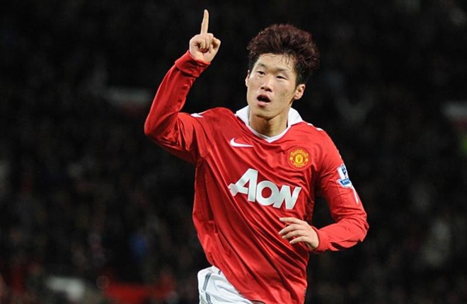 Park Ji-sung là cái tên được yêu mến tại Old Trafford.
