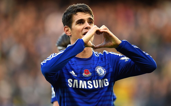 7. Oscar - 21 bàn: Tỏa sáng rực rỡ tại Chelsea, được xem là một trong những tiền vệ tấn công hàng đầu châu Âu, tuy nhiên Oscar đã từ bỏ tất cả, chuyển đến Trung Quốc chơi bóng vì tiền.