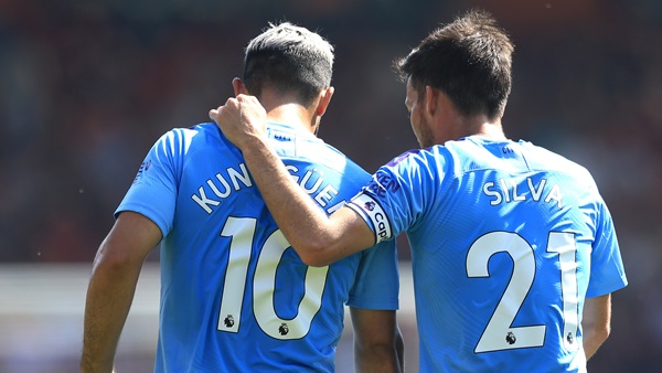 4. David Silva và Sergio Aguero - 29 bàn: Có thể nói bộ đôi này đã tạo nên kỷ nguyên vàng son của Man City tại Premier League.