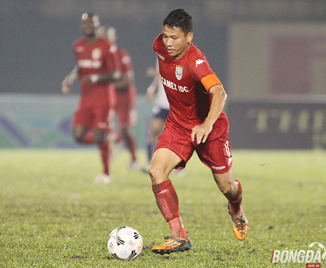 Nguyễn Anh Đức đang là chân sút nội tốt nhất tại V-League. Ảnh: Duy Anh.