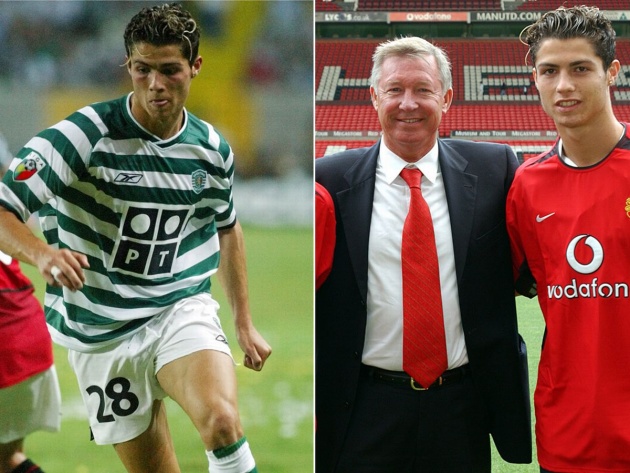 Về Old Trafford, Cristiano Ronaldo đã làm lên lịch sử dưới sự dẫn dắt của Sir Alex Ferguson.