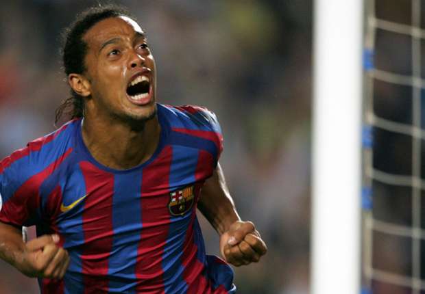 Ronaldinho là đại sứ của Barca. Ảnh: Internet.