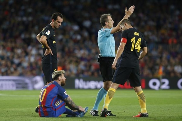 Có Messi cũng không cứu nỗi Barca. Ảnh: Internet.