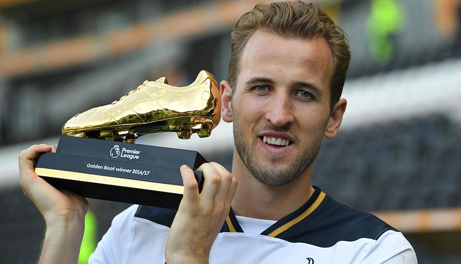 Kane 2 năm liên tiếp ẵm danh hiệu Vua phá lưới nhưng không thể giúp Tottenham vô địch.