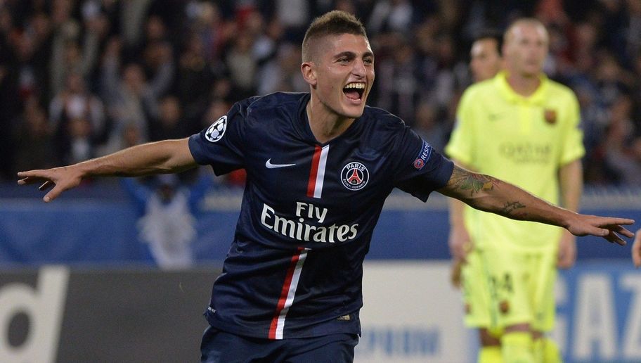 Verratti muốn thuê siêu cò Raiola làm đại diện.