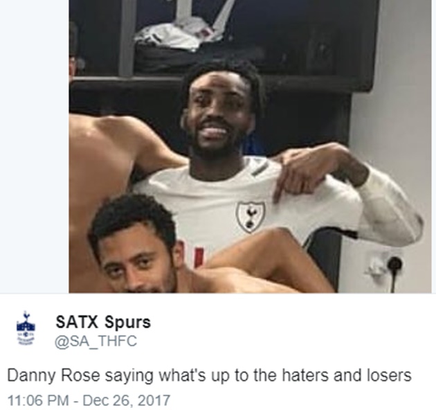 Gần như Rose sẽ tiếp tục gắn bó với Tottenham.