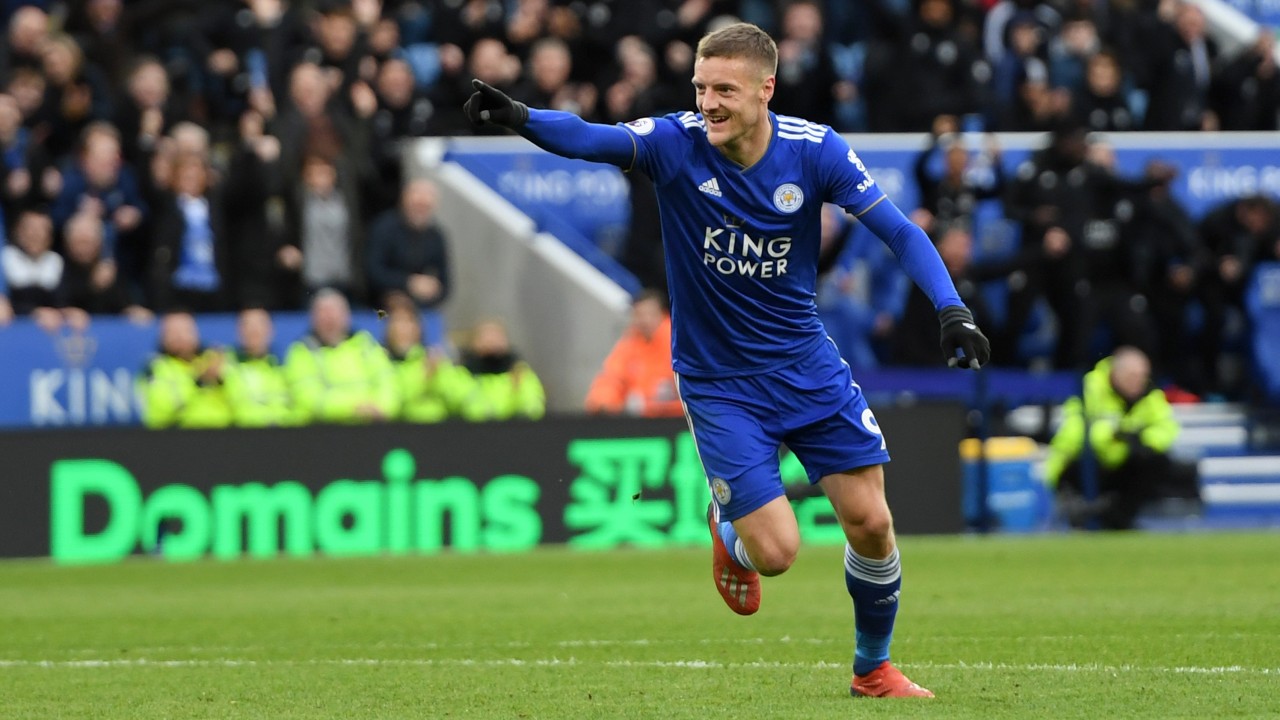 Tiền đạo Jamie Vardy (Leicester City)